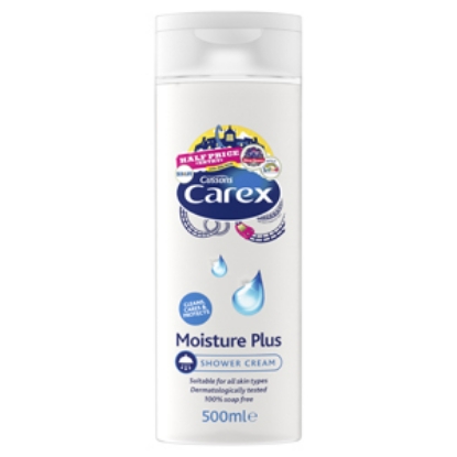 Picture of Carex Shower Gel Moisture Plus 500ml x6